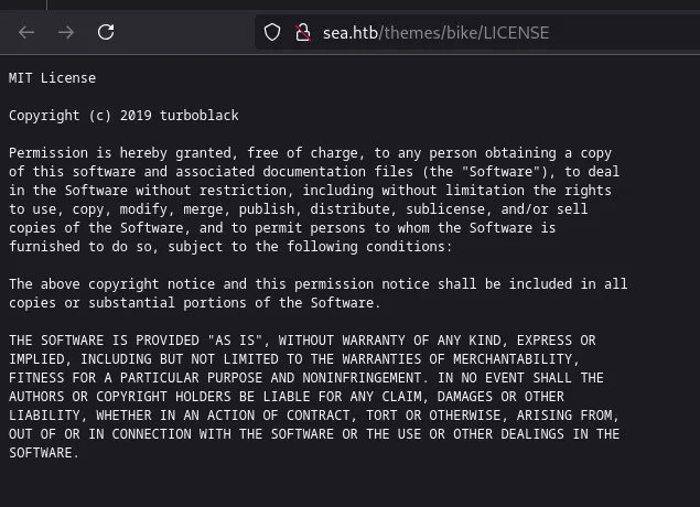 Captura de tela de um terminal exibindo o texto da licença MIT, incluindo informações sobre direitos autorais e permissões para uso do software